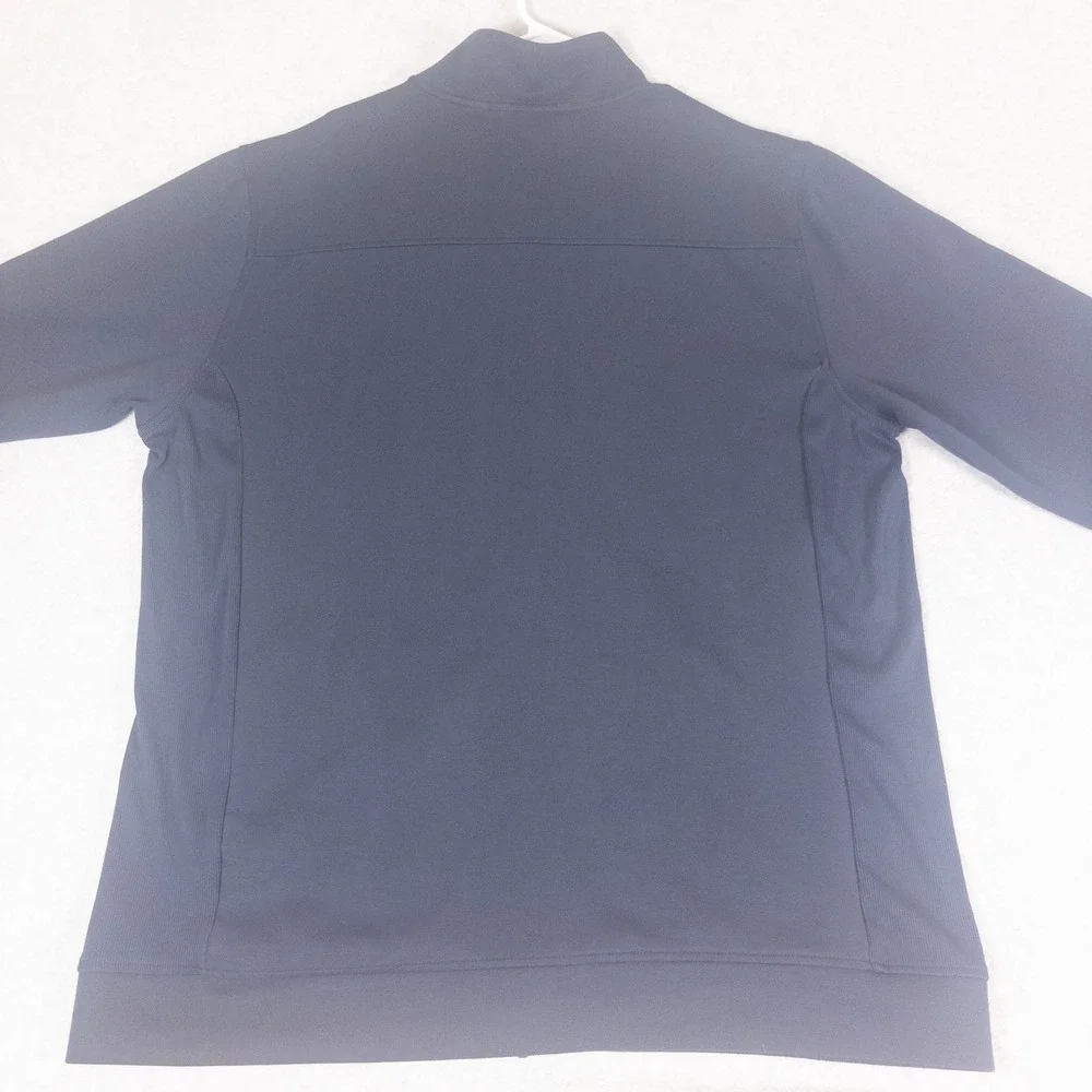 Cutter & Buck Mens New York Giants Navy Blue Full Zip Jacket 2XL NFL Football